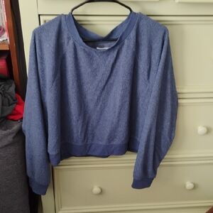 Light Crewneck Crop Top